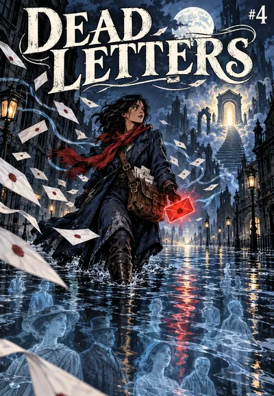 Dead Letters No. 4, cover art by Spencer Reeder