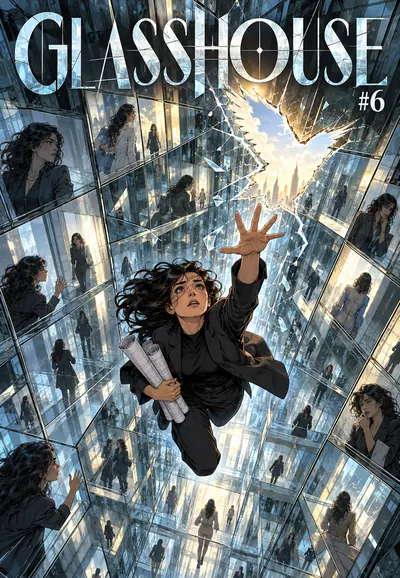Glasshouse No. 6, cover art by Spencer Reeder