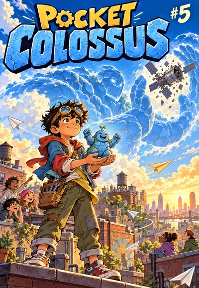Pocket Colossus No. 5, cover art by Spencer Reeder